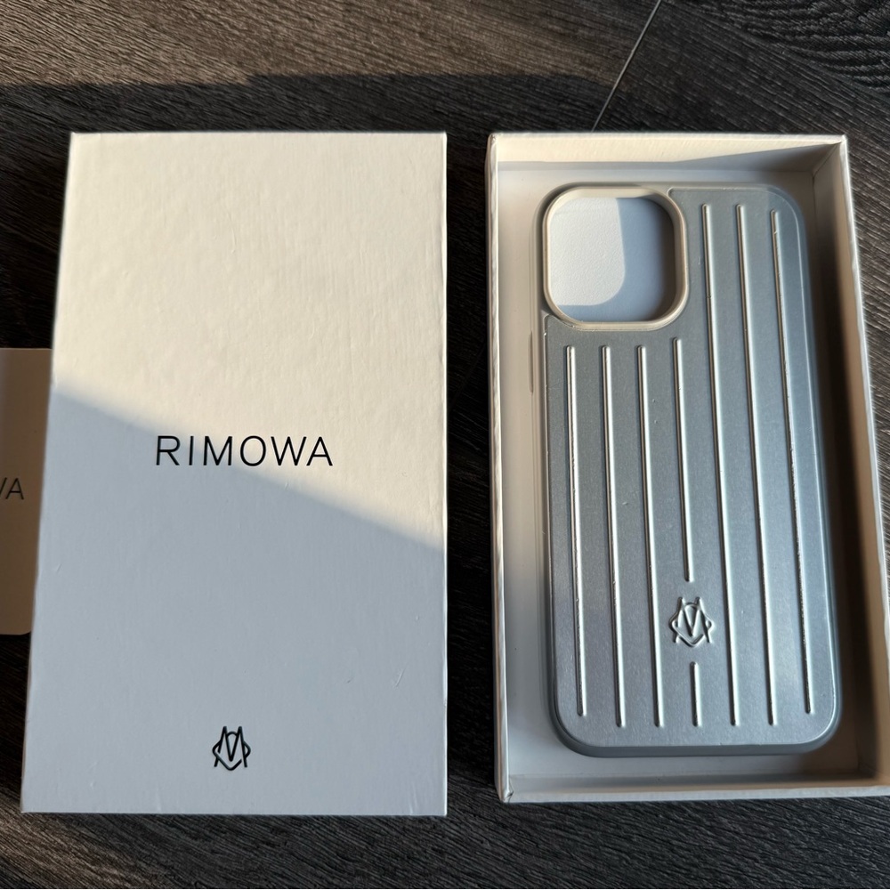 RIMOWA Aluminum Phone Case iPhone 13 Pro Max